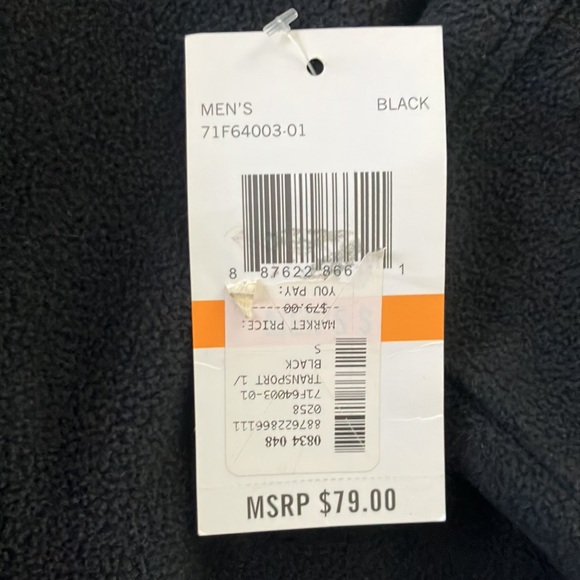 🆕NWT Spyder Mens fleece size S - Picture 5 of 5